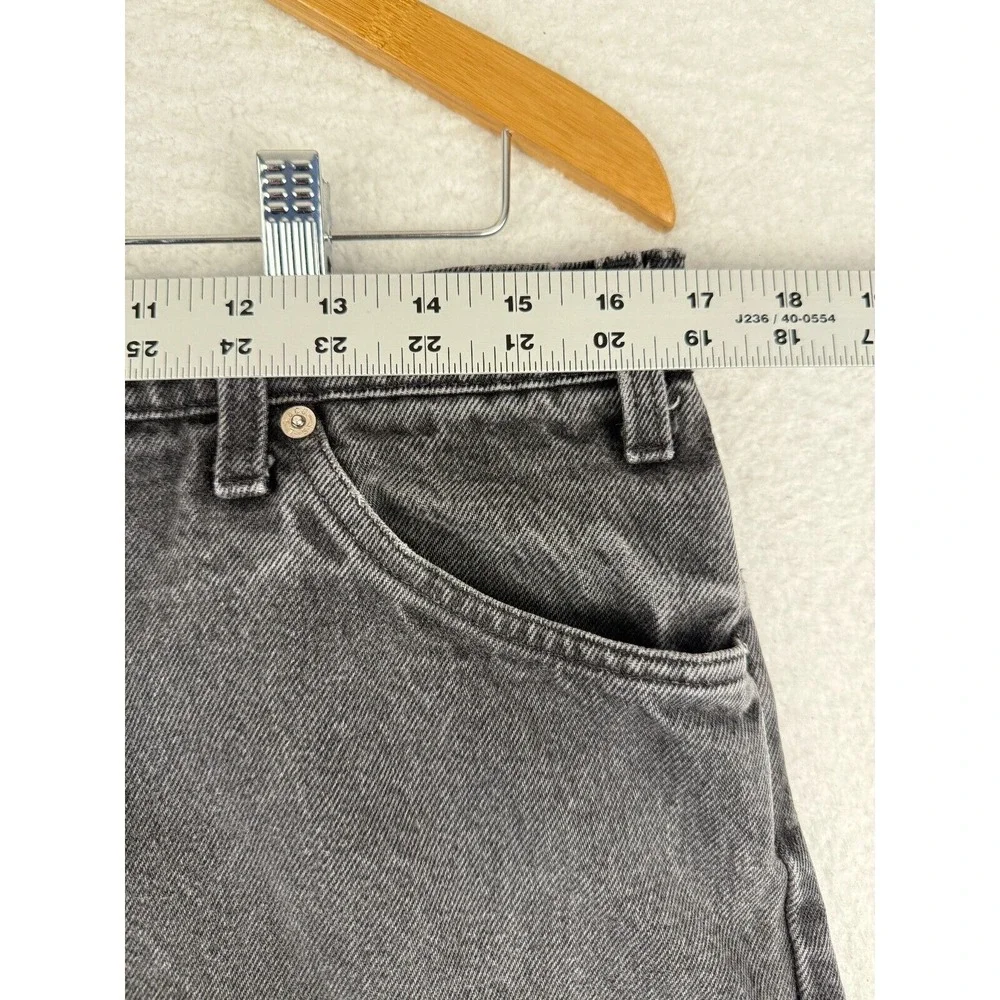 Vtg 1992 Levis 550 Jeans Mens 36 X 32 Gray Relaxed Fit Straight Zip Fly Made USA